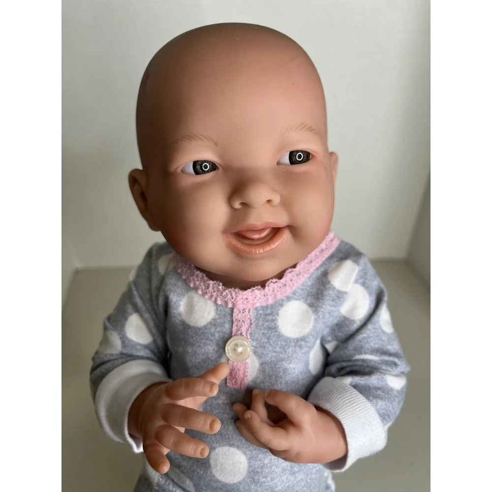 Berenguer 02-10 Baby Girl Doll Anatomically Correct Realistic Newborn All-Vinyl - Picture 2 of 9